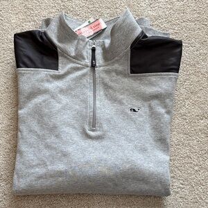 Vineyard Vines Shep Shirt: Gray and Black Men's size L